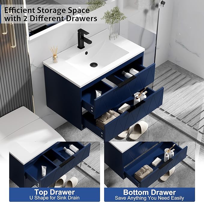 eclife 24" Bathroom Vanities Cabinet - Image 3