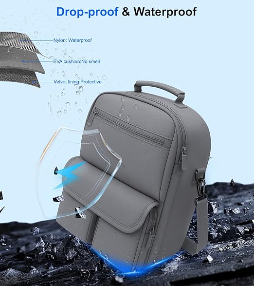YRXVW Large Carrying Case for Meta Quest 3S/3/2, Compatible - Image 5