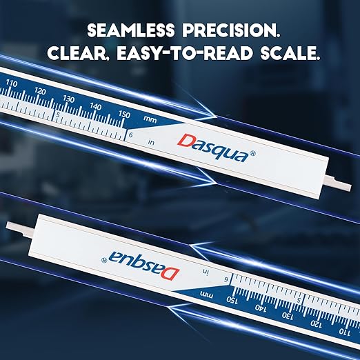 Dasqua 6” IP54 Digital Caliper, Stainless Steel Water-Resistant Precision - Image 3