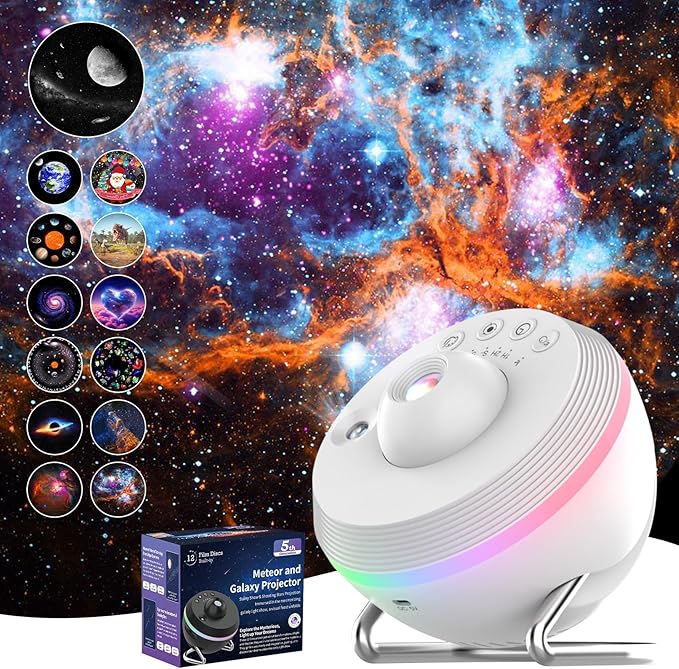 Galaxy Projector for Bedroom, 13 in 1 Planetarium Projector - Image 9