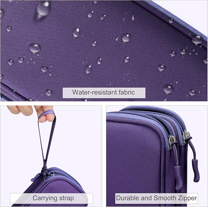 FYY Electronic Organizer, Travel Cable Organizer Bag Pouch Electronic - Image 4