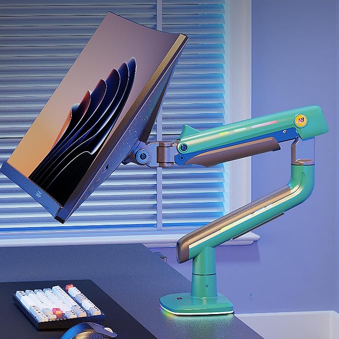 NB Gaming Monitor Arm or for 32 to 60 Inches Screen, Load up to 20 kg, VESA - Image 6