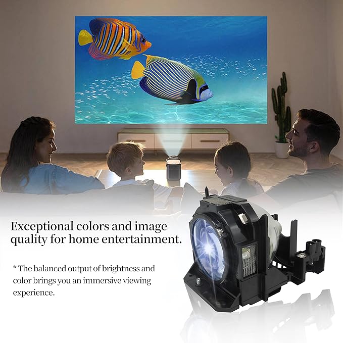 A+ Quality 2PCS ET-LAD60W Replacement Projector Lamp Bulbs Compatible - Image 5