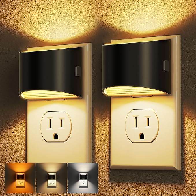 DORESshop LED Night Light, Night Lights Plug into Wall, Plug in Night Light by DORESshop