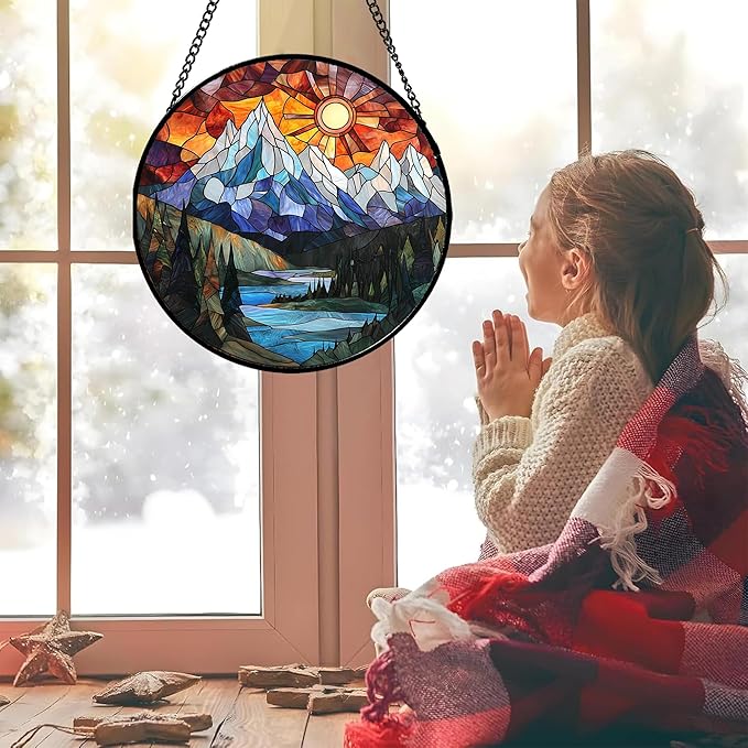 AMDERVEN Stained Glass Window Hanging - Image 2