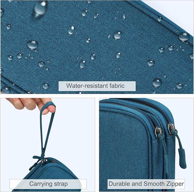 FYY Electronic Organizer, Travel Cable Organizer All-in-One Storage Bag Pouch - Image 4