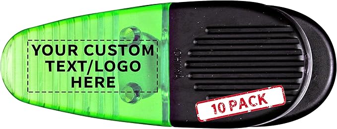 10 Magnetic Memo Holders Set by DISCOUNTPROMOS