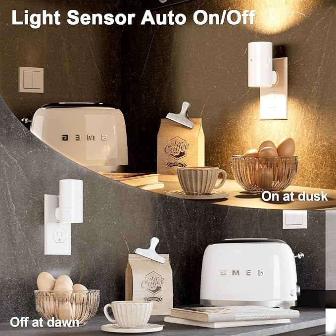 NIORSUN Night Lights Plug into Wall, Dimmable - Image 3
