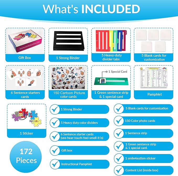 Visual Communication Book, 162 ASD Photo Picture Cards: Autism Language - Image 6