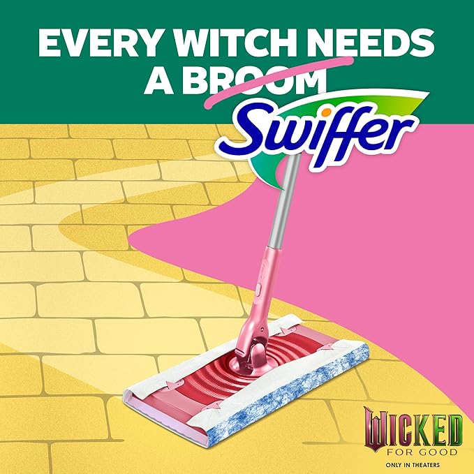 Swiffer Sweep and Mop Deluxe, Limited Edition Pink Wicked: - Image 4