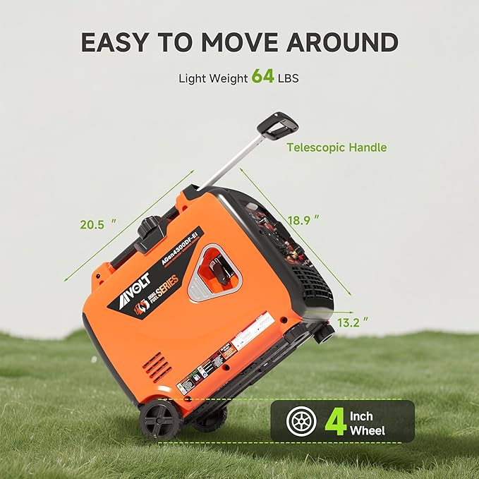 Dual Fuel Inverter Generator 4300W - Image 2