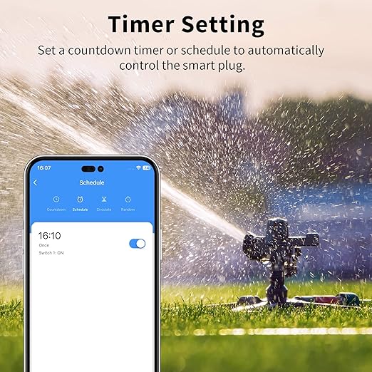 WiFi Dimmer Plug Outdoor Smart Outlet Compatible - Image 4