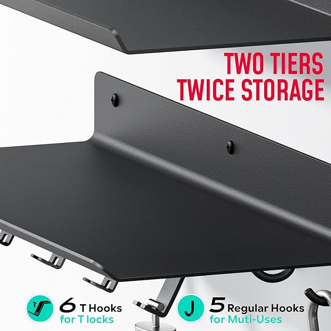 Crostice 2-Tier Floating Shelf Compatible - Image 4