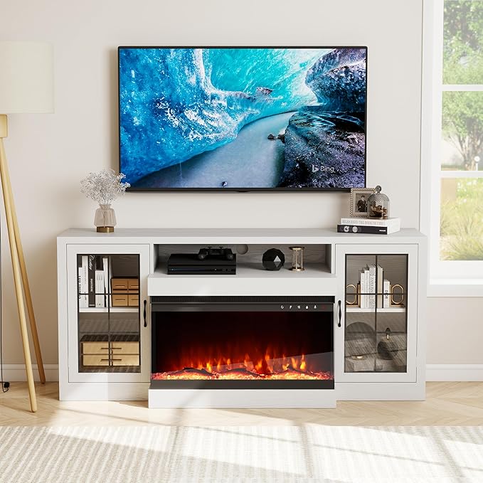 CharaVector 63 inch Fireplace TV Stand - Image 3