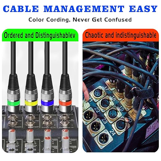 MAD OWL 4 Pack DMX Cables - Image 5