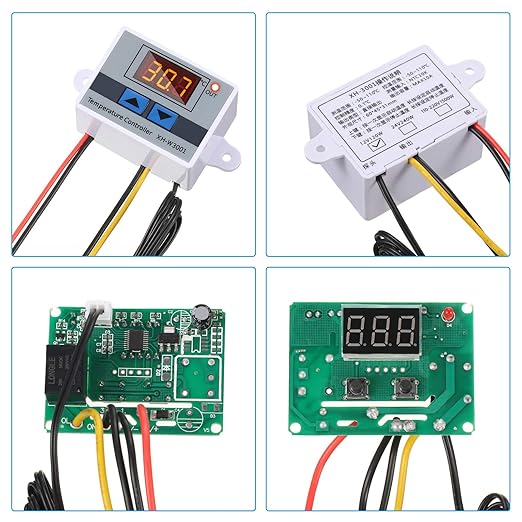 XH-W3001 Digital LED Temperature Controller Module Digital Thermostat Switch - Image 2
