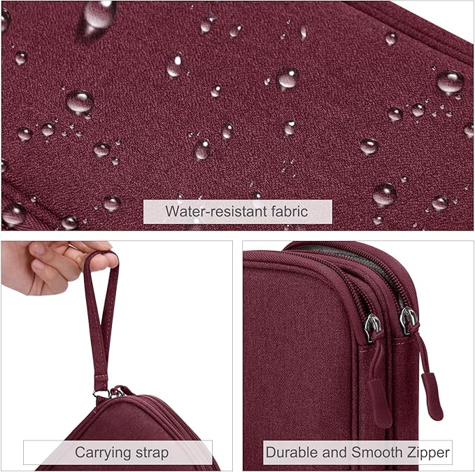 FYY Electronic Organizer, Travel Cable Organizer Bag Pouch Electronic - Image 4