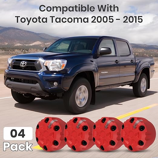4 Pack - 2nd Gen Tacoma Accessories AC Knob Upgrade - 2005, 2015 Tacoma Climate - Image 4
