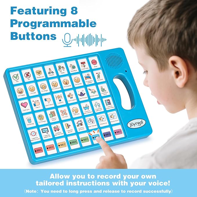Joyreal AAC Device for Autism, Non Verbal Communication Tools for Speech - Image 3
