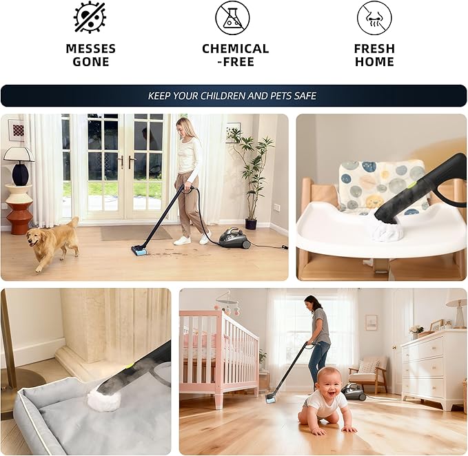 GOATCLEAN Steam Cleaner, Power Steamer - Image 7