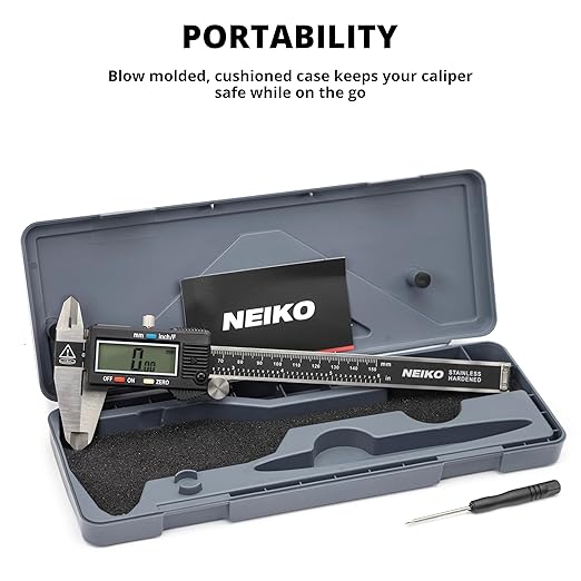 NEIKO 01407A Electronic Digital Caliper Measuring Tool, 0 - Image 6