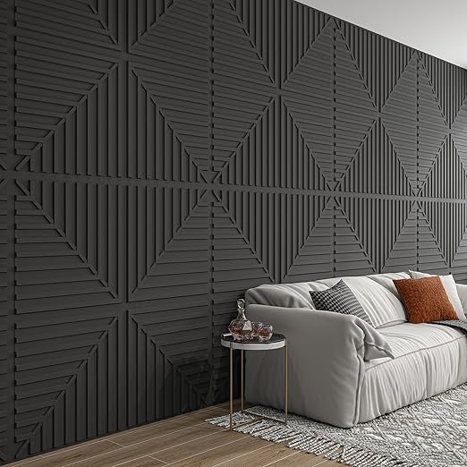 Art3d 12-Pack Drop Ceiling Tiles 2x2 FT, PVC 3D Textured Panels - Image 6
