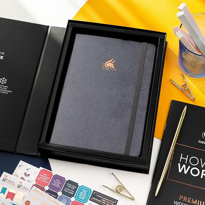 Clever Fox Planner Premium Edition – Undated Luxurious Weekly & Monthly Planner - Image 7