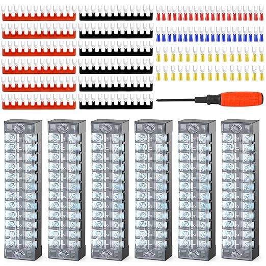 GAGIRA 6 Sets Terminals Block Strips by Unknown