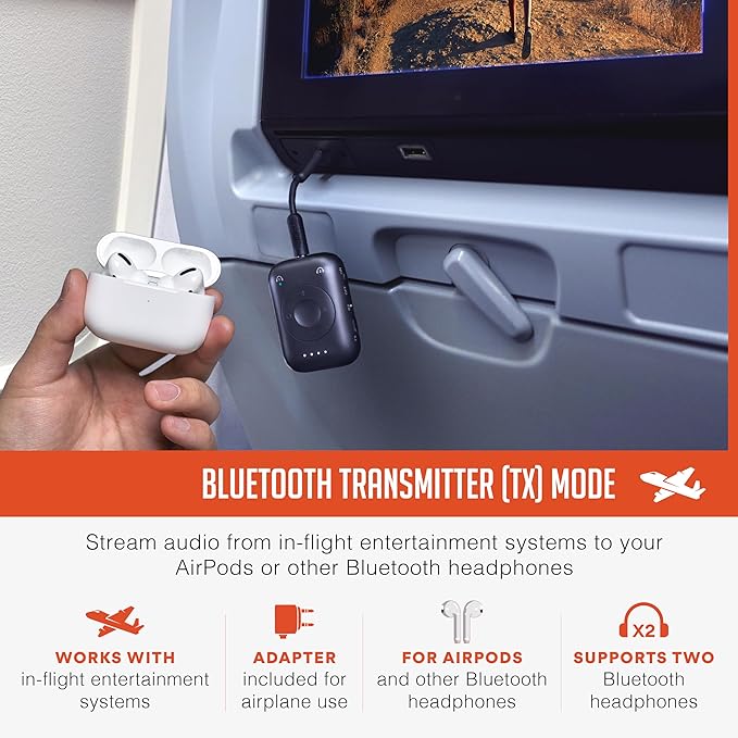 MEE audio Connect Air Pro Bluetooth Wireless Audio Transmitter & Receiver - Image 3
