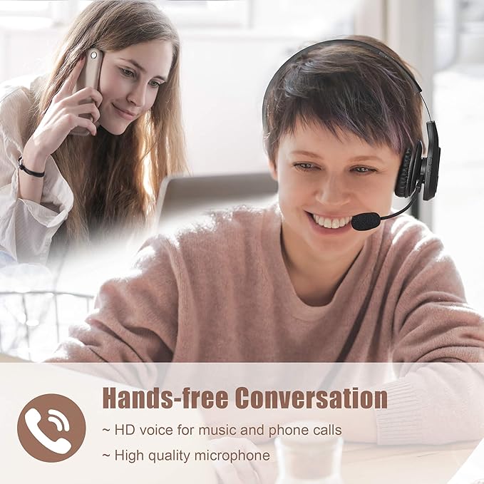 COMEXION Trucker Bluetooth Headset V5.0, Wireless Headset - Image 7