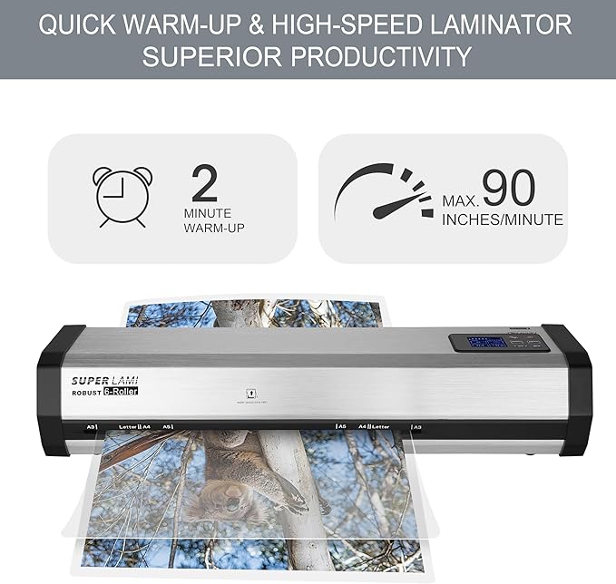 SINCHI Robust 6-Roller Laminator Machine - Image 2