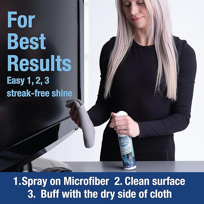 MiracleSpray for Electronics Cleaning, Safe Multisurface Cleaner for Any TV - Image 6