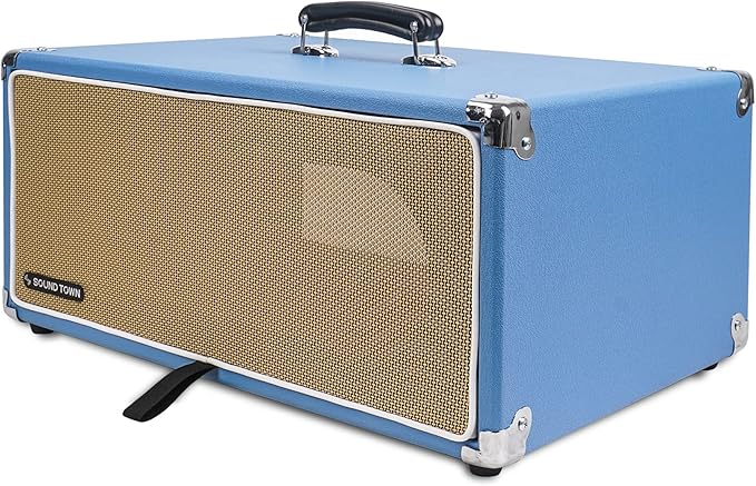 Sound Town Vintage 4U Amp Rack Case, 12.5" Depth - Image 3