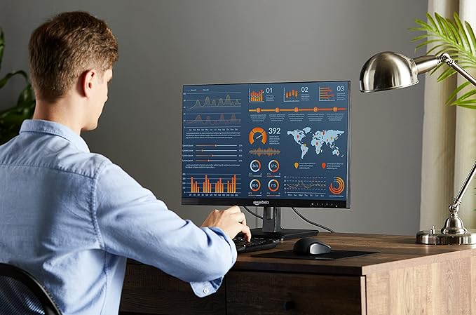 Amazon Basics 24-inch IPS Monitor 75 Hz Powered - Image 6