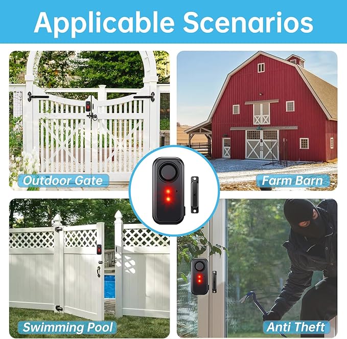 HENDUN Upgraded Window and Door Alarm - Image 3