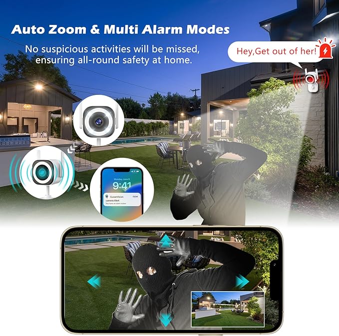 GUOANVISION Dual-Antenna Stable 5G WiFi Camera - Image 3