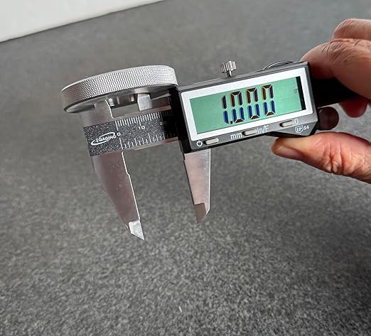 iGaging Premium IP54 0-4" EZ CAL Fractional Digital Caliper - Image 8