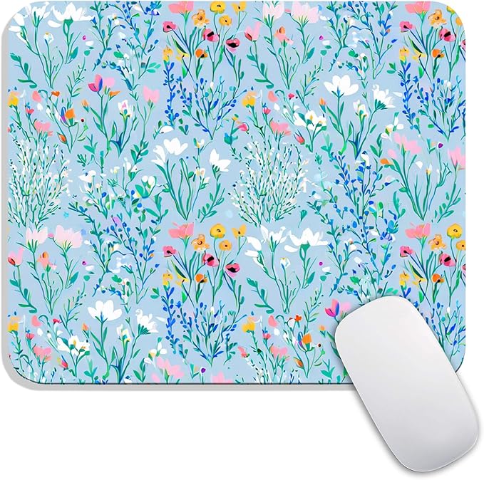 Armanza Square Mouse Pad Plants, Personalized Premium-Textured Custom Mouse Mat by Armanza