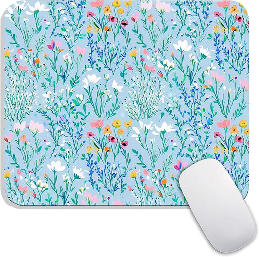Armanza Square Mouse Pad Plants, Personalized Premium-Textured Custom Mouse Mat by Armanza
