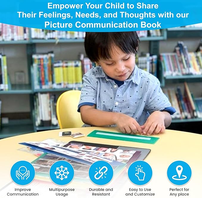 Visual Communication Book, 162 ASD Photo Picture Cards: Autism Language - Image 7
