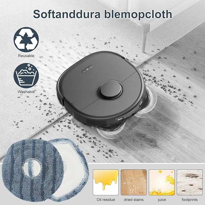 Asrhine 22 Pack Accessories for Eufy X10 Pro Omni Robot Vacuum Cleaner - Image 4