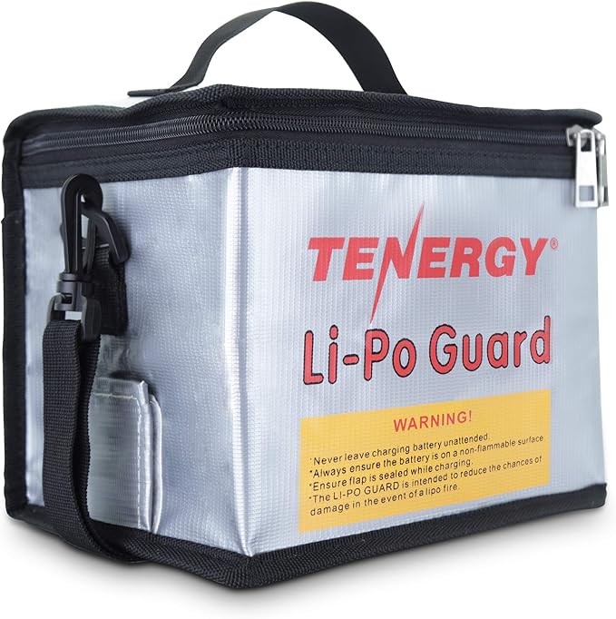 Tenergy Fire Retardant Lipo Zipper Bag by Tenergy