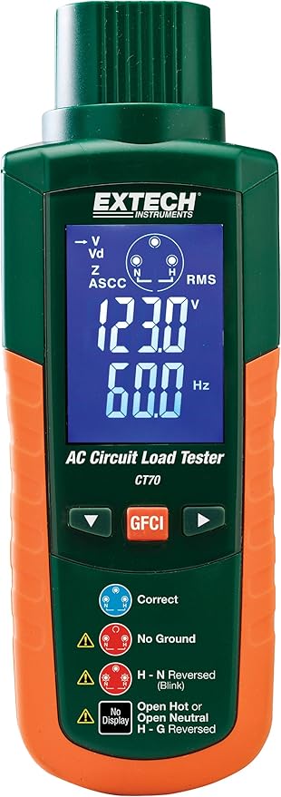 Extech CT70 AC Circuit Load Tester by Extech
