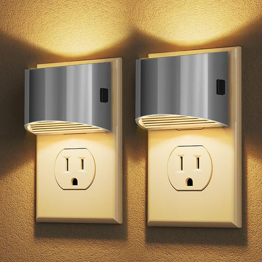 DORESshop LED Night Light, Night Lights Plug into Wall, 3 Level Brightness by DORESshop
