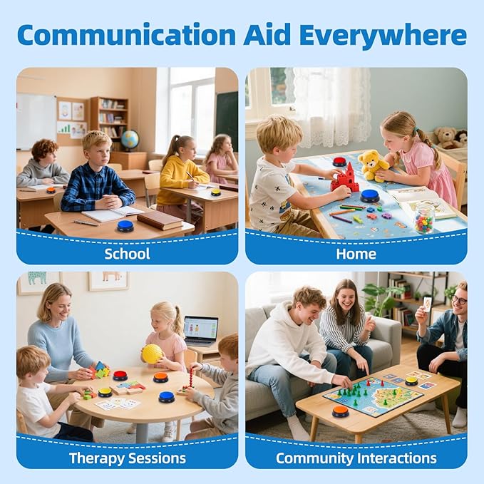 4 Pack Portable AAC Communication Devices - Image 7