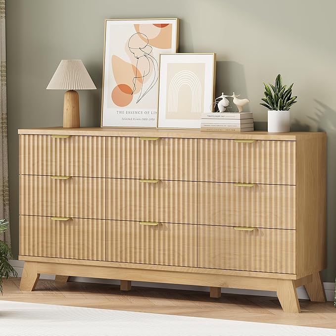 Fluted Dresser for Bedroom - Image 4