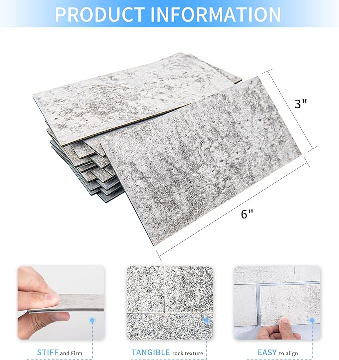 Art3d 102-Piece Backsplash Tile Peel and Stick - Image 6