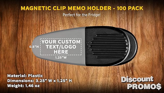 100 Magnetic Memo Holders Set - Image 4