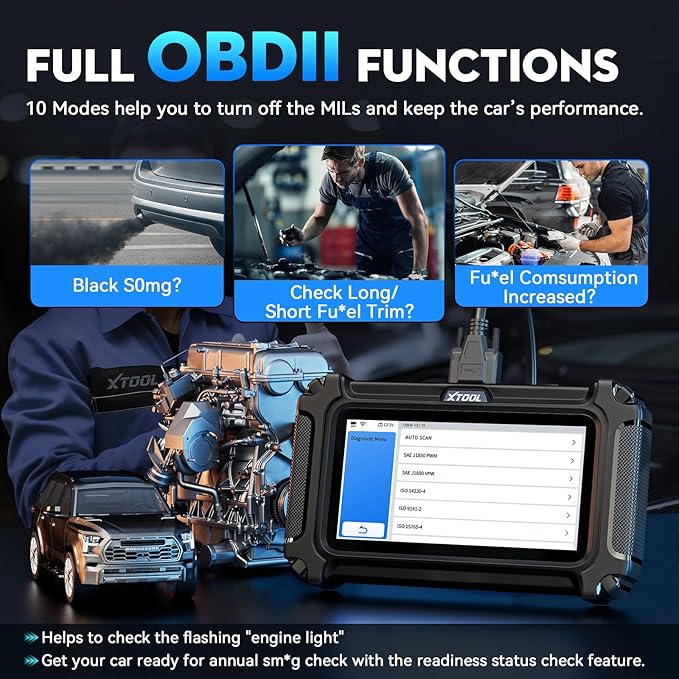 XTOOL D6S OBD2 Scanner Diagnostic Tool, 2026 Car Scanner - Image 4