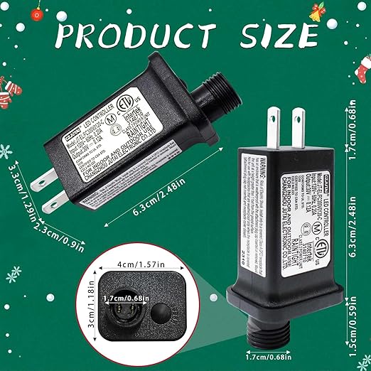 Replacement LED Transformer 30V 0.12A Class 2 Power Supply Adapter Ip44 LED - Image 2